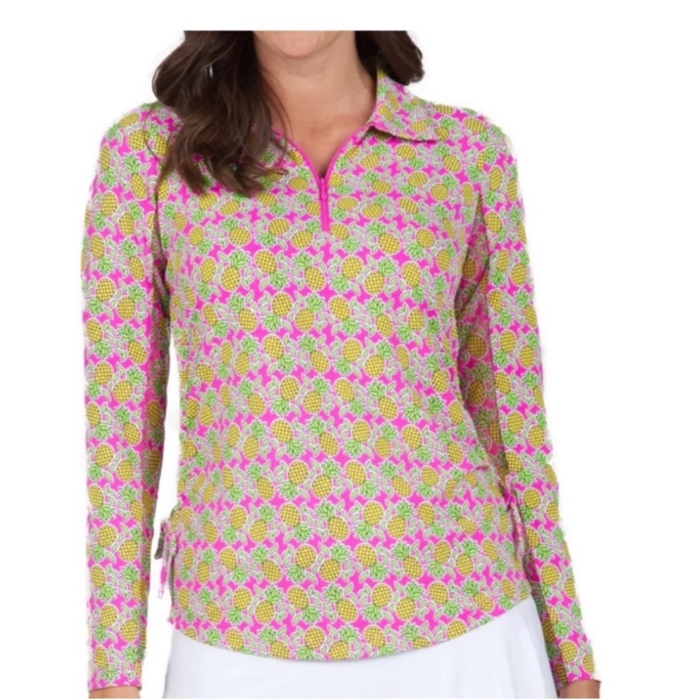 IBKUL Pineapple Long Sleeve Medium